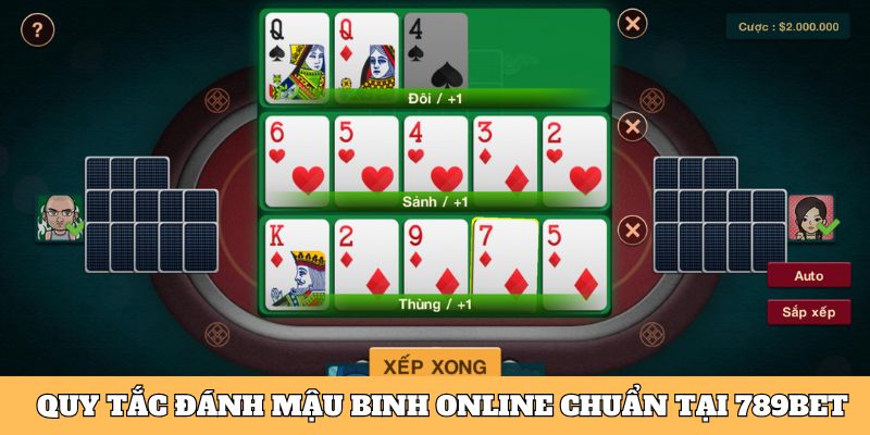 Quy tắc đánh Mậu binh online chuẩn