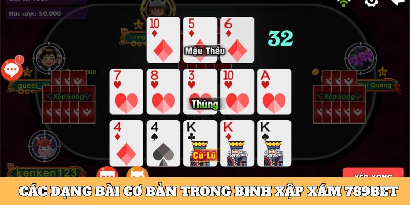 Các dạng bài cơ bản trong Binh xập xám